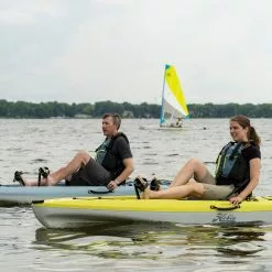 Hobie Kayaks Hobie Mens Thinback Personal Floatation Device -Apparel Shop 107123 hobie mens thinback pfd slate in action