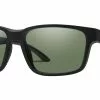 SMITH OPTICS Smith Basecamp Sunglasses -Apparel Shop 323421 smith basecamp sunglasses matte black frame chromapop polarized gray green lens 1