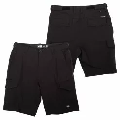 Salty Crew Deep Sea II Cargo Shorts -Apparel Shop 443231 salty crew deep sea ii cargo shorts black front and back
