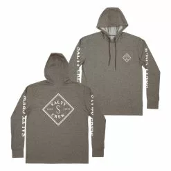 Salty Crew Tippet Pocket Hood Tech Shirt