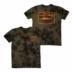 Salty Crew Stealth Tie Dye Premium T-Shirts -Apparel Shop 443344 salty crew stealth tie dye premium tee black 5