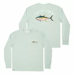 Salty Crew Ahi Mount Long Sleeve Tech Shirts 9 Salty Crew Ahi Mount Long Sleeve Tech Shirts -Apparel Shop 443346 salty crew ahi mount long sleeve tech tee sage 5
