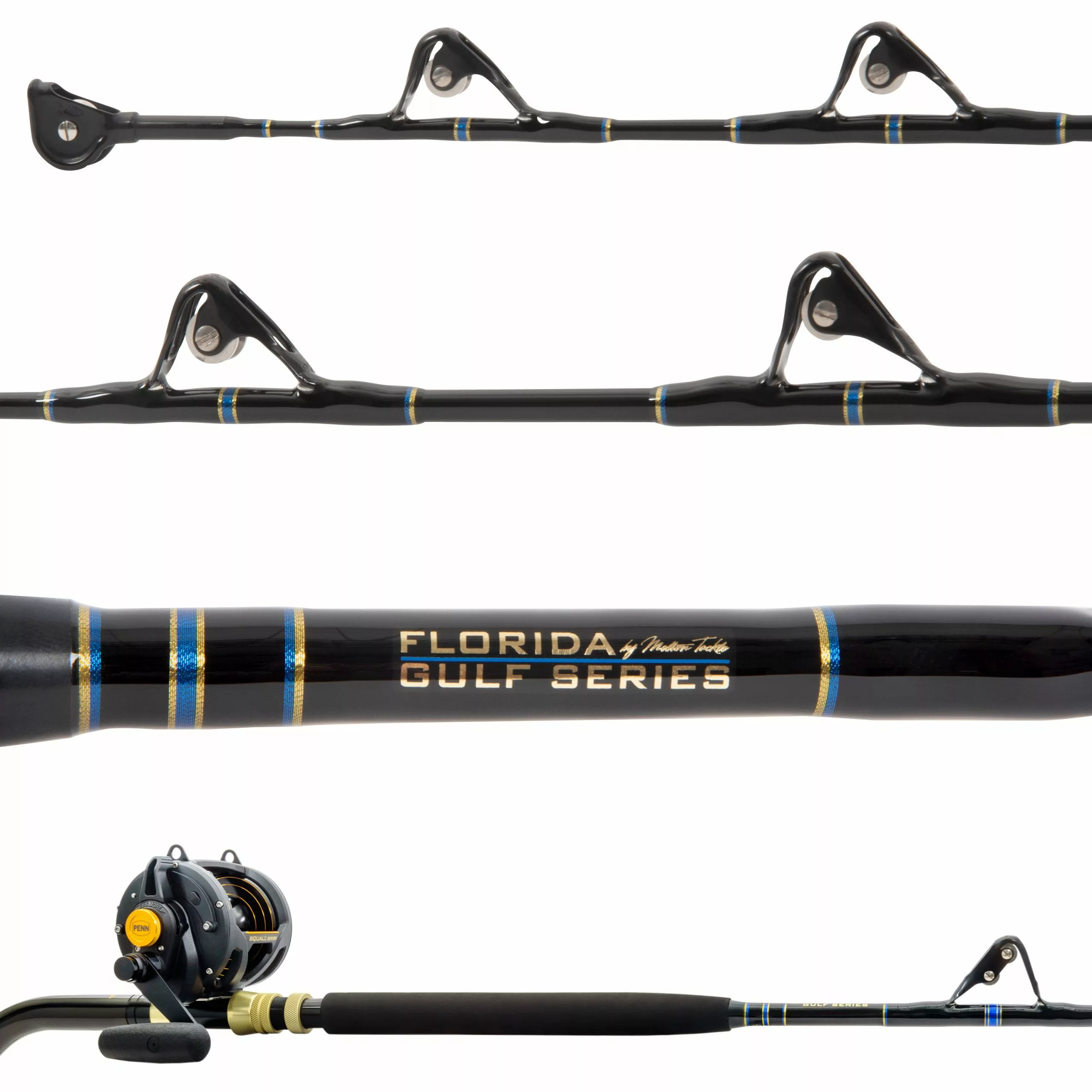 Melton Tackle Florida Gulf/Penn Squall Stand-Up Trolling Combos 3 Melton Tackle Florida Gulf/Penn Squall Stand-Up Trolling Combos