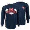 Melton Tackle Diamond Logo Long Sleeve Shirt -Apparel Shop 894922 melton diamond ls tee navy intemp