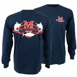 Melton Tackle Diamond Logo Long Sleeve Shirt
