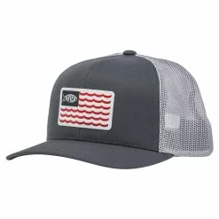 AFTCO Canton Trucker Hat -Apparel Shop 991292 aftco canton trucker hat charcoal