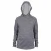 AFTCO Hexatron Technical Fleece Hoodie -Apparel Shop 991359 aftco hexatron technical fleece hoodie charcoal heather 1