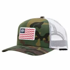 AFTCO Canton Trucker Hat -Apparel Shop 996021 aftco canton trucker hat green camo