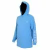 AFTCO Samurai Hooded Performance Long Sleeve Shirts 1 AFTCO Samurai Hooded Performance Long Sleeve Shirts -Apparel Shop aftco samurai hooded performance long sleeves shirt vivid blue heather 6