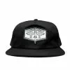 California Flyer 5 Panel Hats -Apparel Shop california flyer 5 panel hat retro patch black 1