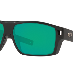 Costa Del Mar Diego Sunglasses -Apparel Shop costa del mar diego matte black frame green mirror lens 1