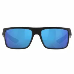 Costa Del Mar Motu Sunglasses -Apparel Shop costa del mar motu sunglasses blackout frame blue mirror polarized glass lenses front 1