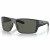 Costa Del Mar Reefton Pro Sunglasses -Apparel Shop costa del mar reefton sunglasses matte midnight frame gray 580g lens three quarter view 1
