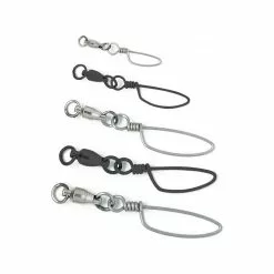 Melton Tackle Double Welded Eye Ball Bearing Snap Swivels