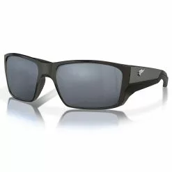 Fin-Nor Backdown Sunglasses -Apparel Shop fin nor backdown sunglasses matte black frame gray lens angled 1