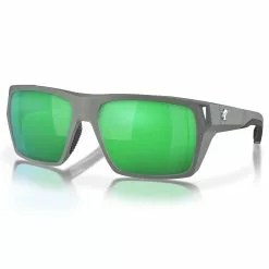 Fin-Nor Browns Bay Sunglasses 21 Fin-Nor Browns Bay Sunglasses -Apparel Shop fin nor browns bay sunglasses dark gray frame green mirror copper lens angled