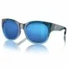 Fin-Nor Capitana Sunglasses -Apparel Shop fin nor capitana sunglasses blue gray stormy tort frame blue mirror lens angled 2