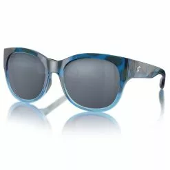 Fin-Nor Capitana Sunglasses -Apparel Shop fin nor capitana sunglasses blue gray stormy tort frame gray lens angled