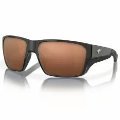 Fin-Nor Cleat Sunglasses 14 Fin-Nor Cleat Sunglasses -Apparel Shop fin nor cleat sunglasses matte black frame copper lens angled