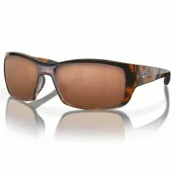 Fin-Nor Dredge Sunglasses -Apparel Shop fin nor dredge sunglasses shiny java tortoise frame copper lens angled