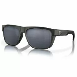 Fin-Nor Dropfly Sunglasses -Apparel Shop fin nor dropfly sunglasses matte black frame gray lens angled
