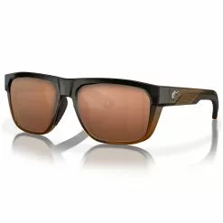 Fin-Nor Dropfly Sunglasses -Apparel Shop fin nor dropfly sunglasses matte brown shoals frame copper lens angled