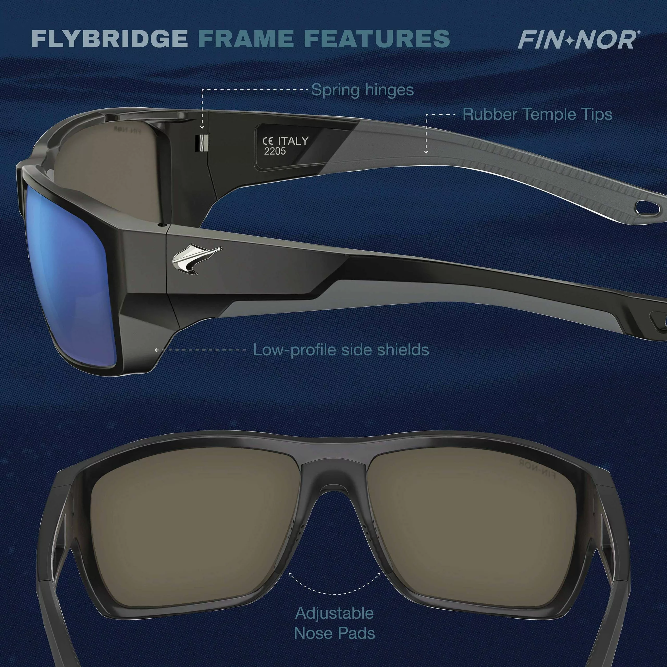 Fin-Nor Flybridge Sunglasses 4 Fin-Nor Flybridge Sunglasses - Image 2
