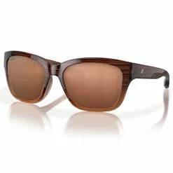 Fin-Nor Mordida Sunglasses -Apparel Shop fin nor mordida sunglasses honey ripple fade frame copper lens angled