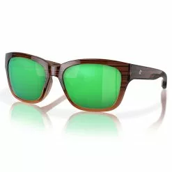 Fin-Nor Mordida Sunglasses -Apparel Shop fin nor mordida sunglasses honey ripple fade frame green mirror lens angled
