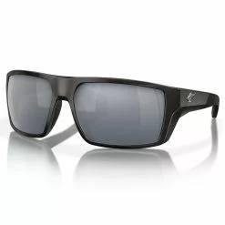 Fin-Nor North Drop Sunglasses 19 Fin-Nor North Drop Sunglasses -Apparel Shop fin nor north drop sunglasses matte black frame silver mirror lens angled