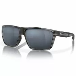 Fin-Nor Popper Sunglasses -Apparel Shop fin nor popper sunglasses matte smoke stripe frame gray lens angled