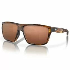 Fin-Nor Popper Sunglasses -Apparel Shop fin nor popper sunglasses matte tea tortoise frame copper lens angled