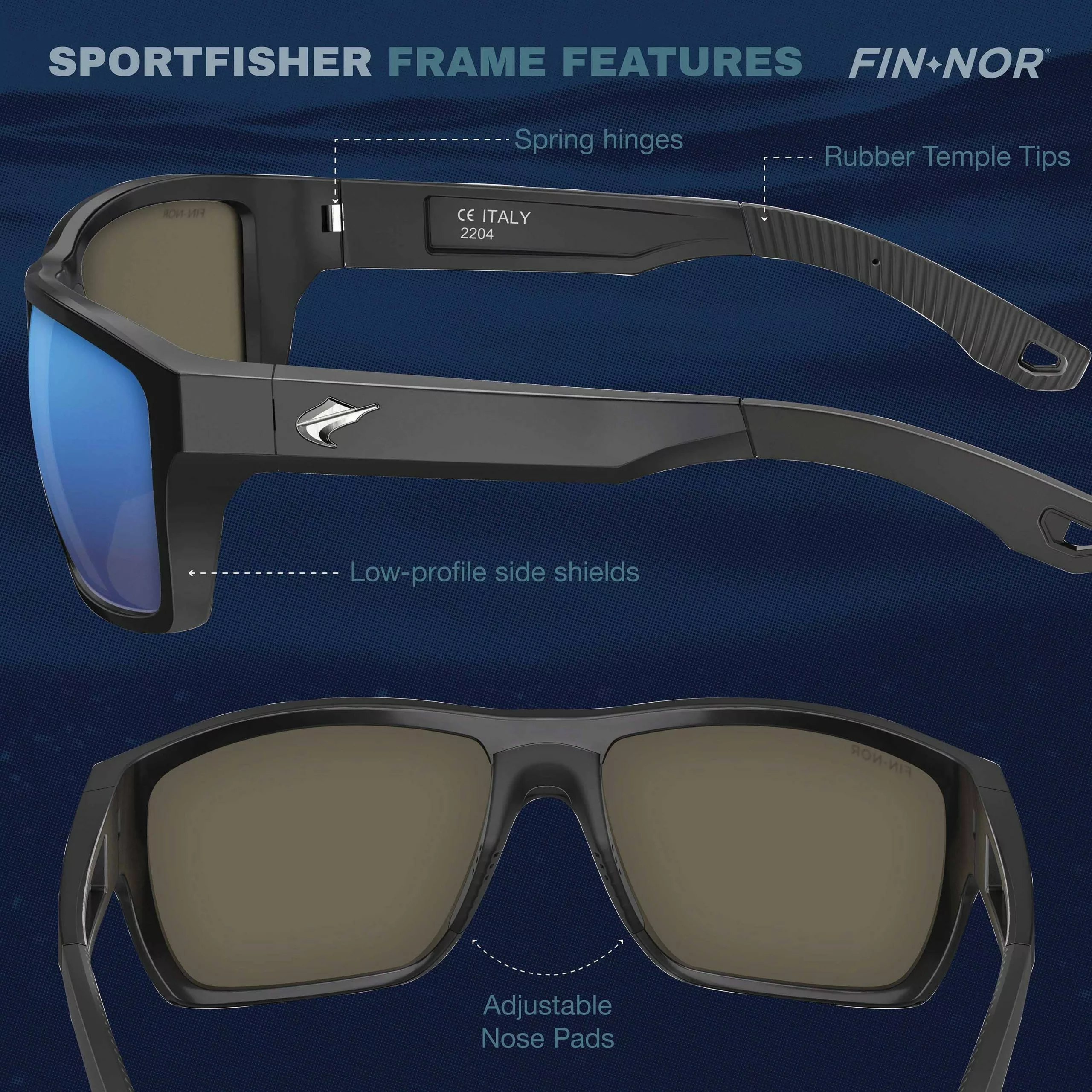 Fin-Nor Sportfisher Sunglasses 4 Fin-Nor Sportfisher Sunglasses - Image 2