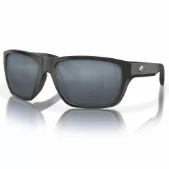 Fin-Nor Sportfisher Sunglasses 14 Fin-Nor Sportfisher Sunglasses -Apparel Shop fin nor sportfisher sunglasses matte black frame gray lens angled 1