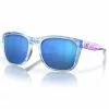 Fin-Nor Tilloo Sunglasses 1 Fin-Nor Tilloo Sunglasses -Apparel Shop fin nor tilloo sunglasses iridescent pearl stripe frame blue mirror lens angled 2