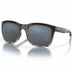Fin-Nor Tilloo Sunglasses -Apparel Shop fin nor tilloo sunglasses maple stripe fade frame gray lens angled 1