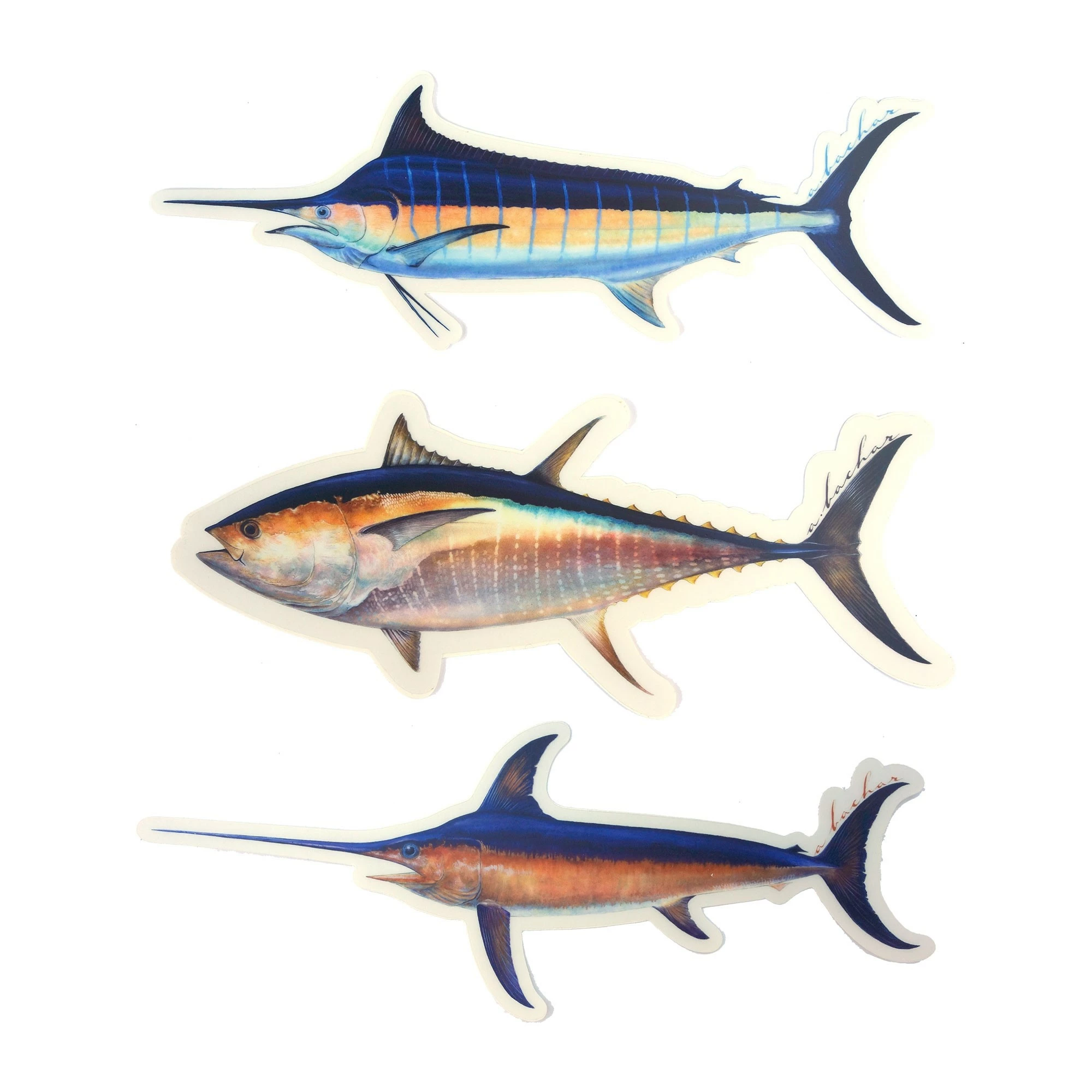 Studio Abachar Fish Stickers 3 Studio Abachar Fish Stickers
