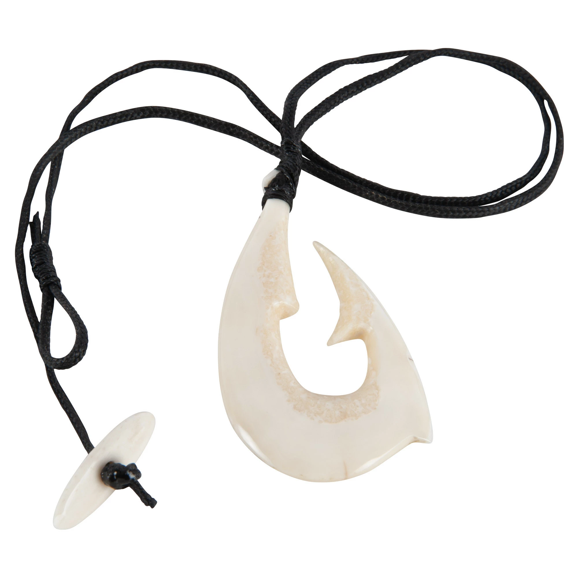 Gary Eoff Hand Carved Ivory Fish Hook Necklaces 7 Gary Eoff Hand Carved Ivory Fish Hook Necklaces - Image 5