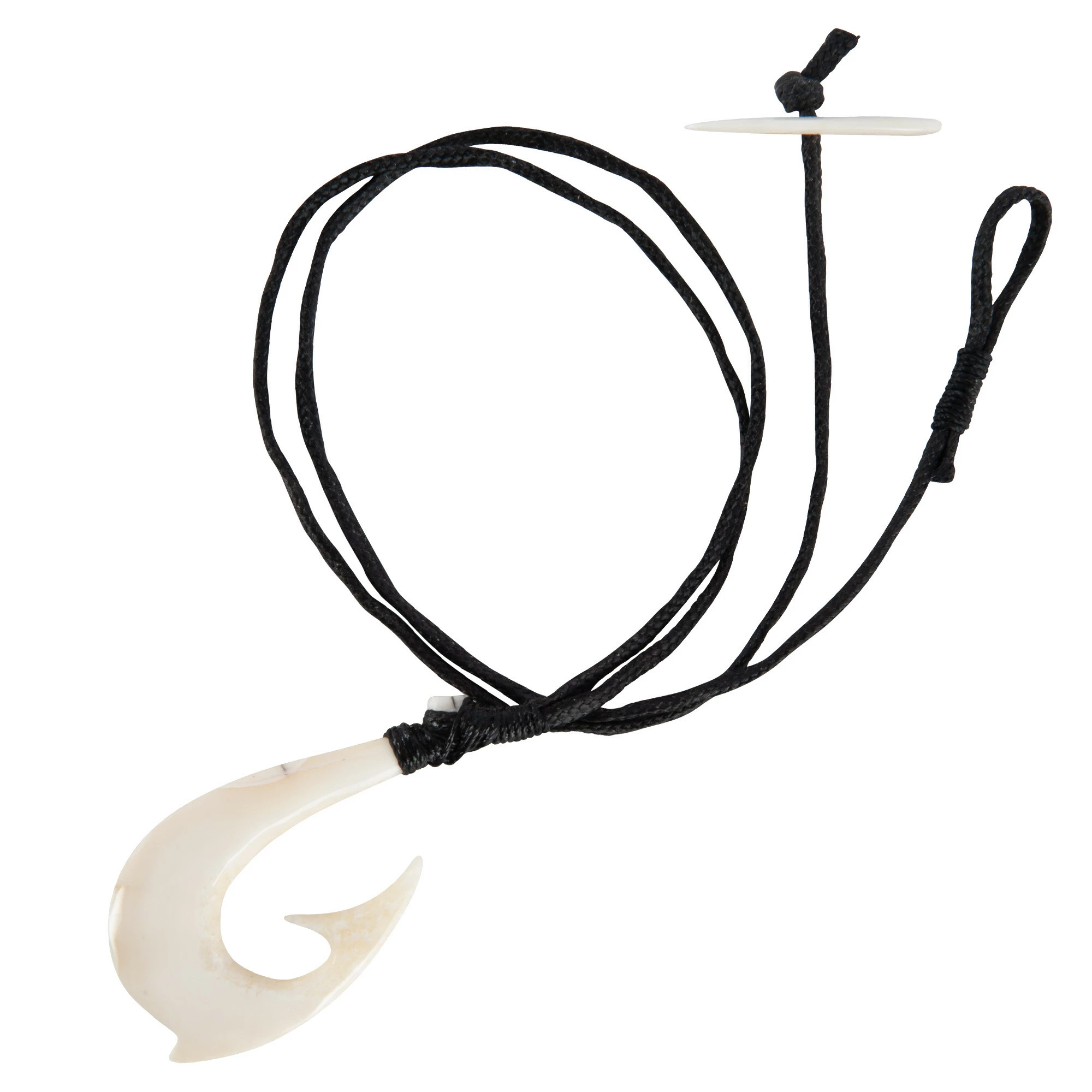 Gary Eoff Hand Carved Ivory Fish Hook Necklaces 6 Gary Eoff Hand Carved Ivory Fish Hook Necklaces - Image 4