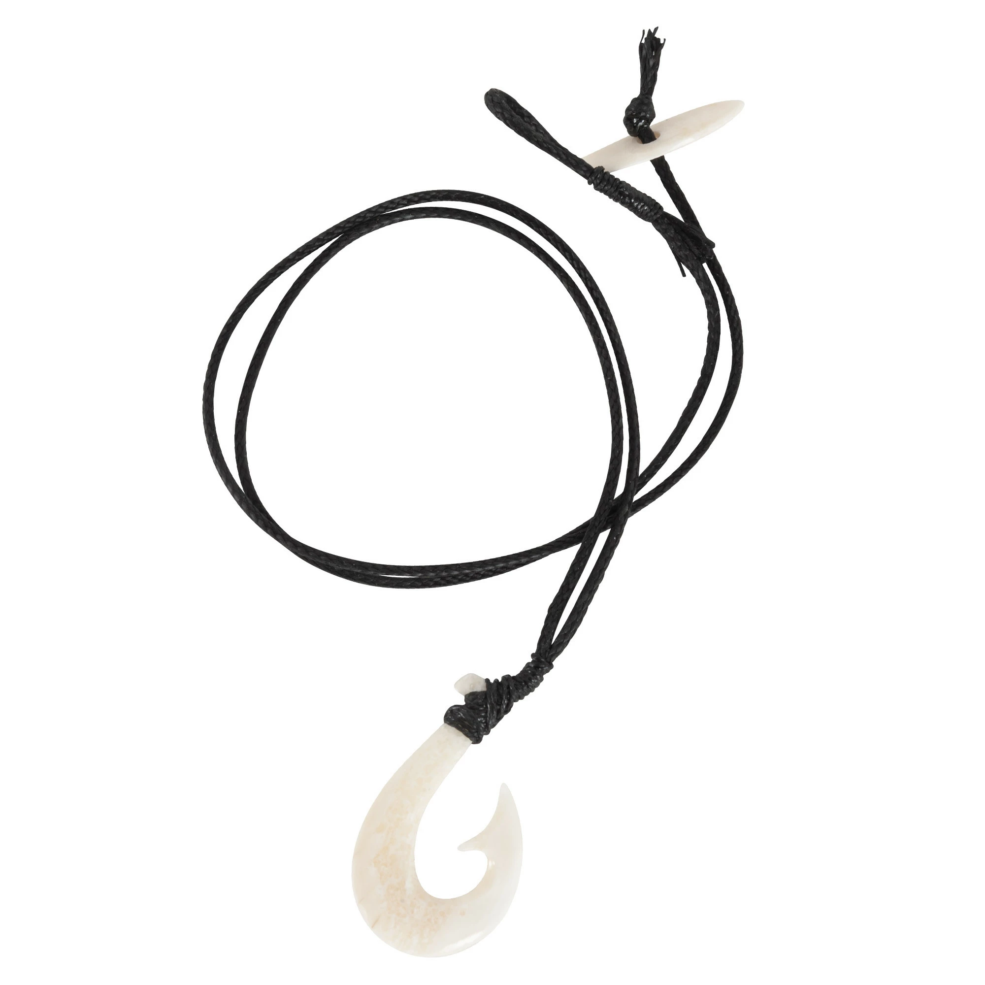 Gary Eoff Hand Carved Ivory Fish Hook Necklaces 4 Gary Eoff Hand Carved Ivory Fish Hook Necklaces - Image 2