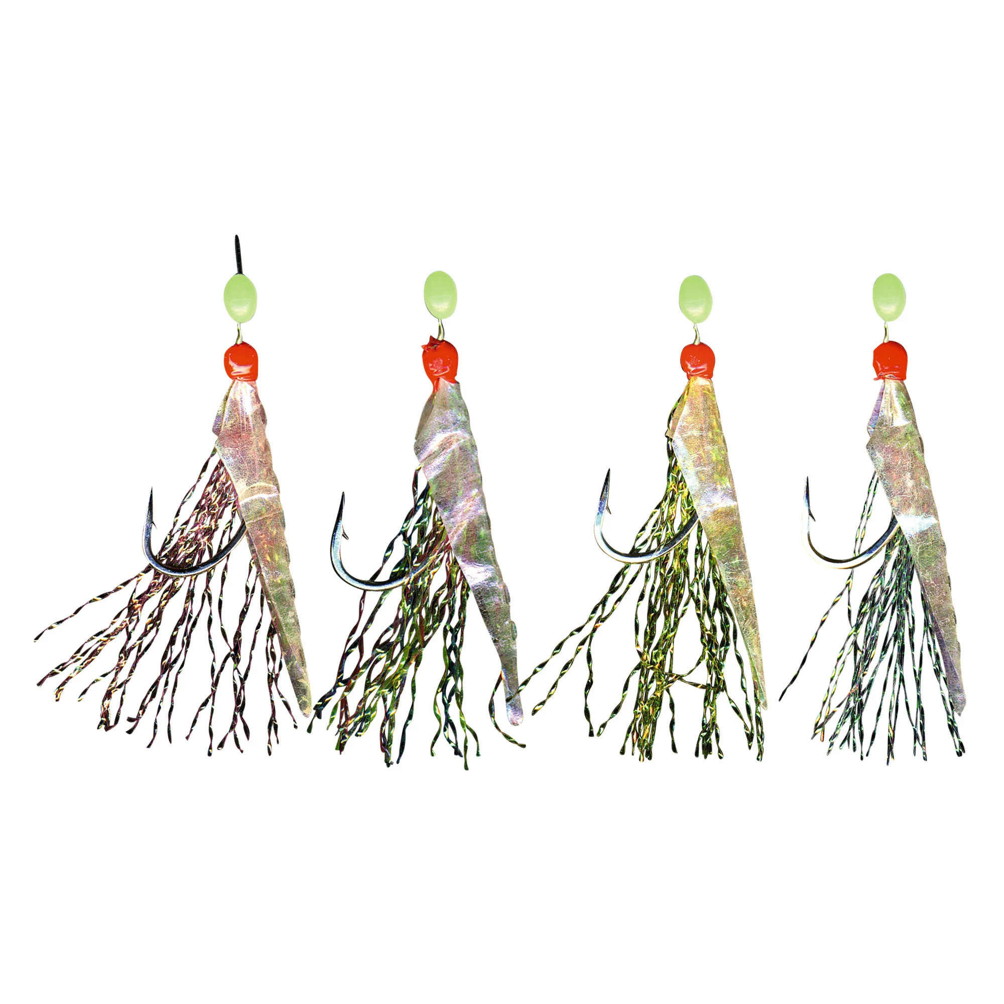 Hayabusa Sabiki S-502E Bait Rigs - Mix Yarn Mackerel Fish Skin - Aurora Finish 3 Hayabusa Sabiki S-502E Bait Rigs - Mix Yarn Mackerel Fish Skin - Aurora Finish