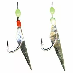Hayabusa Sabiki S-511E Bait Rigs - Mackerel Fish Skin - Aurora Finish