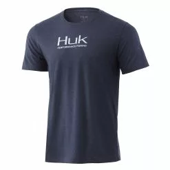 Huk Performance Fishing T-shirts -Apparel Shop huk performance fishing sargasso sea heather