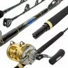 Melton Tackle Kona/Shimano Tiagra Stand-Up Combos -Apparel Shop melton tackle kona rod aftco wind on guides and shimano tiagra 50wlrsa stand up combo gold 1