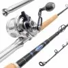 Melton Tackle White Marlin/Shimano Talica Rod And Reel Combos 1 Melton Tackle White Marlin/Shimano Talica Rod And Reel Combos -Apparel Shop melton tackle white marlin shimano talica 20 bfc rod and reel combo closeup