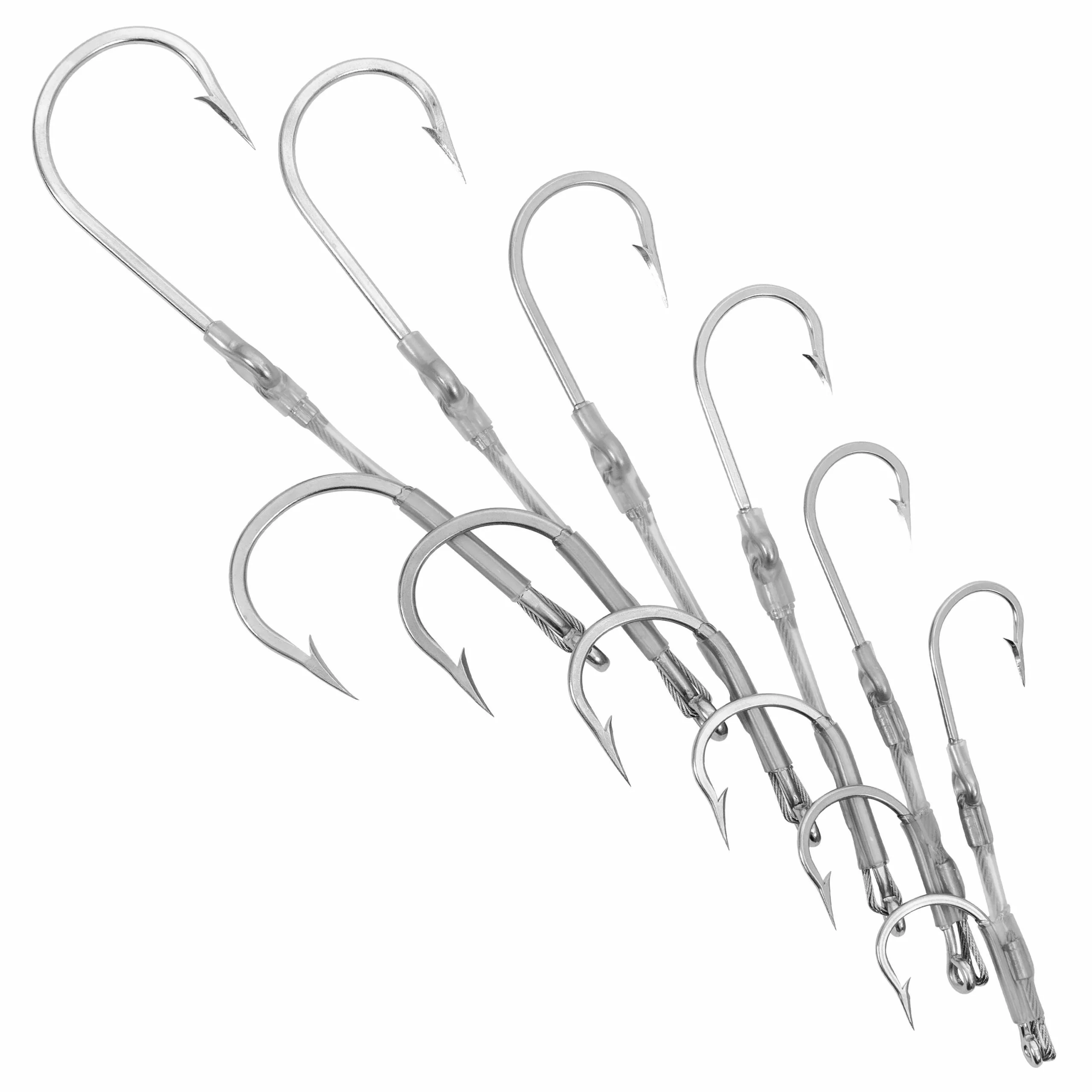 Dozer Tackle Stainless Steel Double Hook Rigs 3 Dozer Tackle Stainless Steel Double Hook Rigs