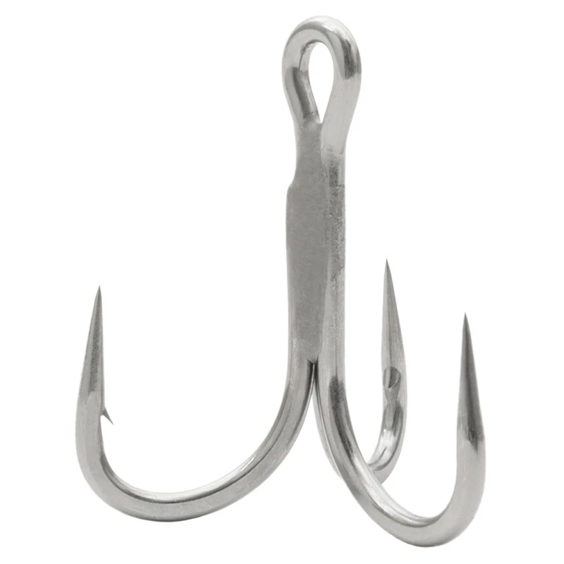 Mustad Jaw-Lok Treble Hooks - 4X Strong 3 Mustad Jaw-Lok Treble Hooks - 4X Strong