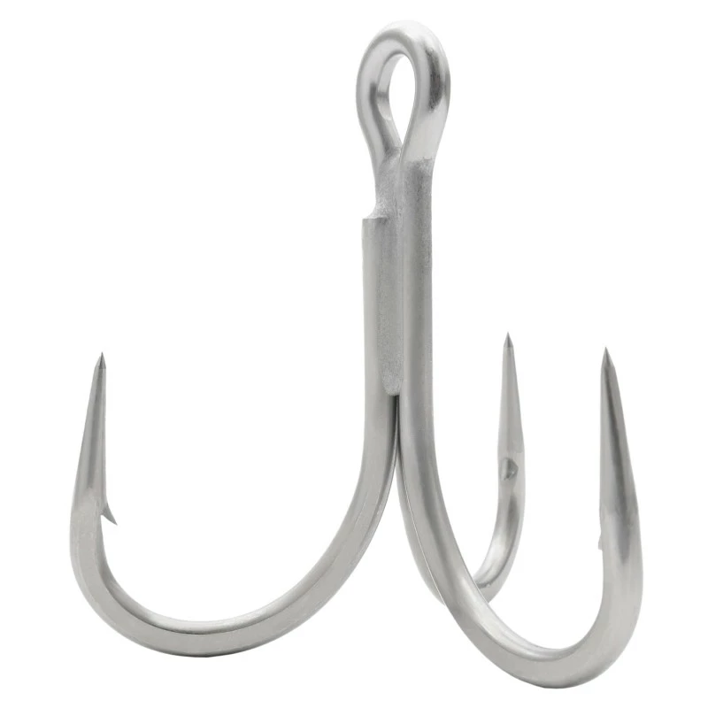 Mustad Jaw-Lok Treble Hooks - 5X Strong 3 Mustad Jaw-Lok Treble Hooks - 5X Strong