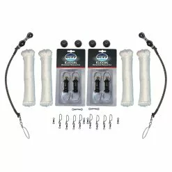 Rupp Marine Outrigger Complete Rigging Kits 19 Rupp Marine Outrigger Complete Rigging Kits -Apparel Shop rupp marine outrigger double rigging kit nylon klicker