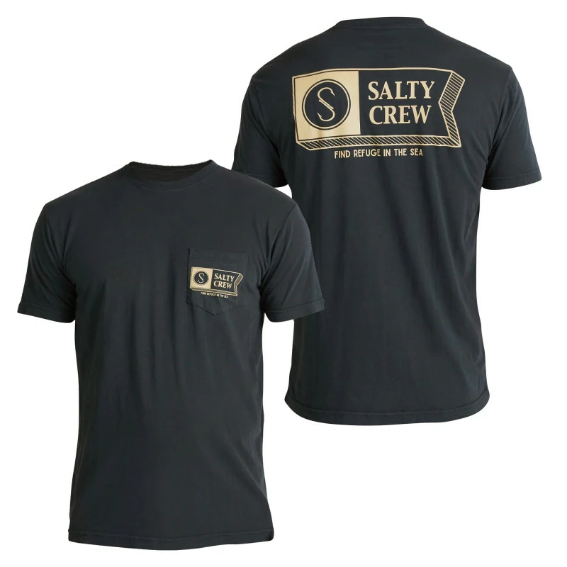 Salty Crew 3D Alpha Pocket T-Shirts 3 Salty Crew 3D Alpha Pocket T-Shirts